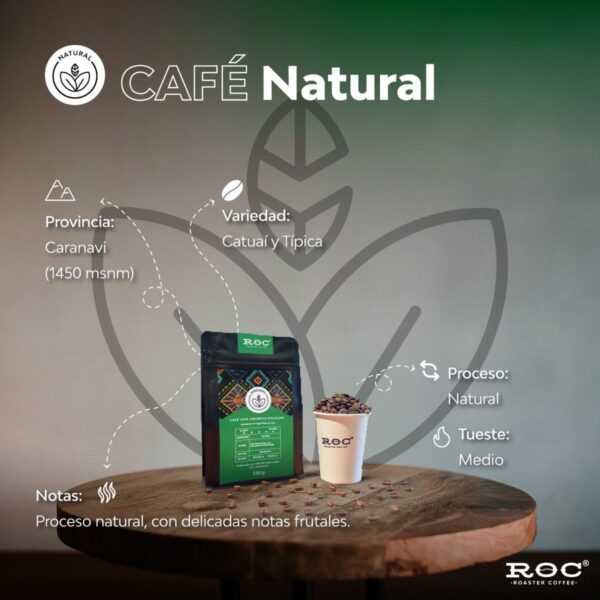 Café Natural Caturra - 250 gramos - Imagen 2