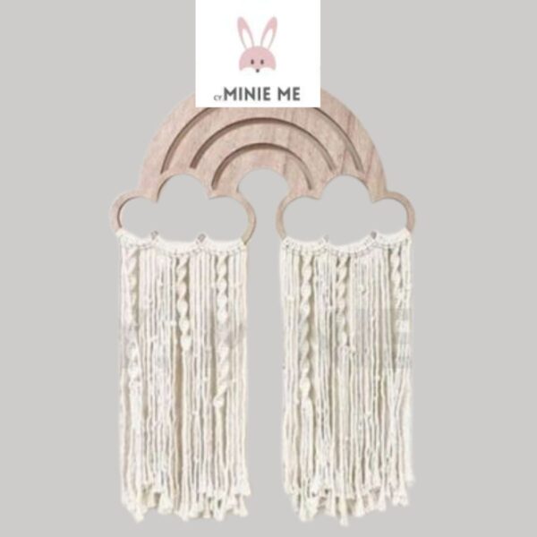 Colgante para accesorios de cabello para niñas con detalle de nubes