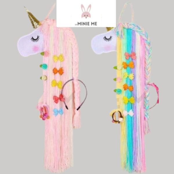 Colgante para accesorios de cabello para niñas unicornio