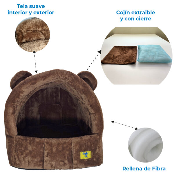Cama Oso para Mascotas - Imagen 2