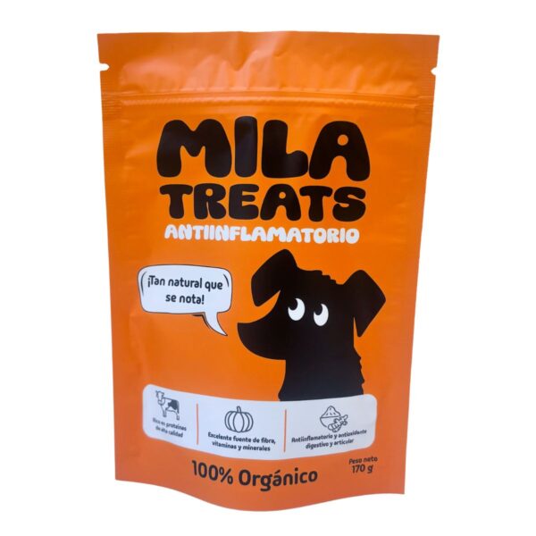 Snacks para perros - Mila Treats Antiinflamatorio - 170 gramos