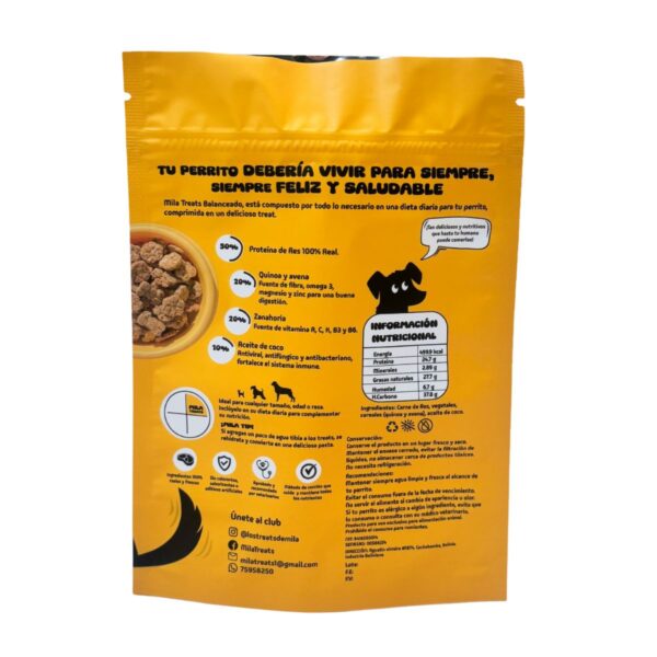 Snacks para perros - Mila Treats Balanceado - 170 gramos - Imagen 2