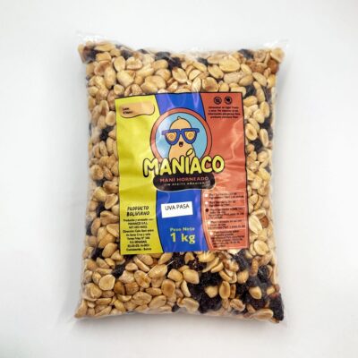 Maní con Uva Pasa- 1Kg