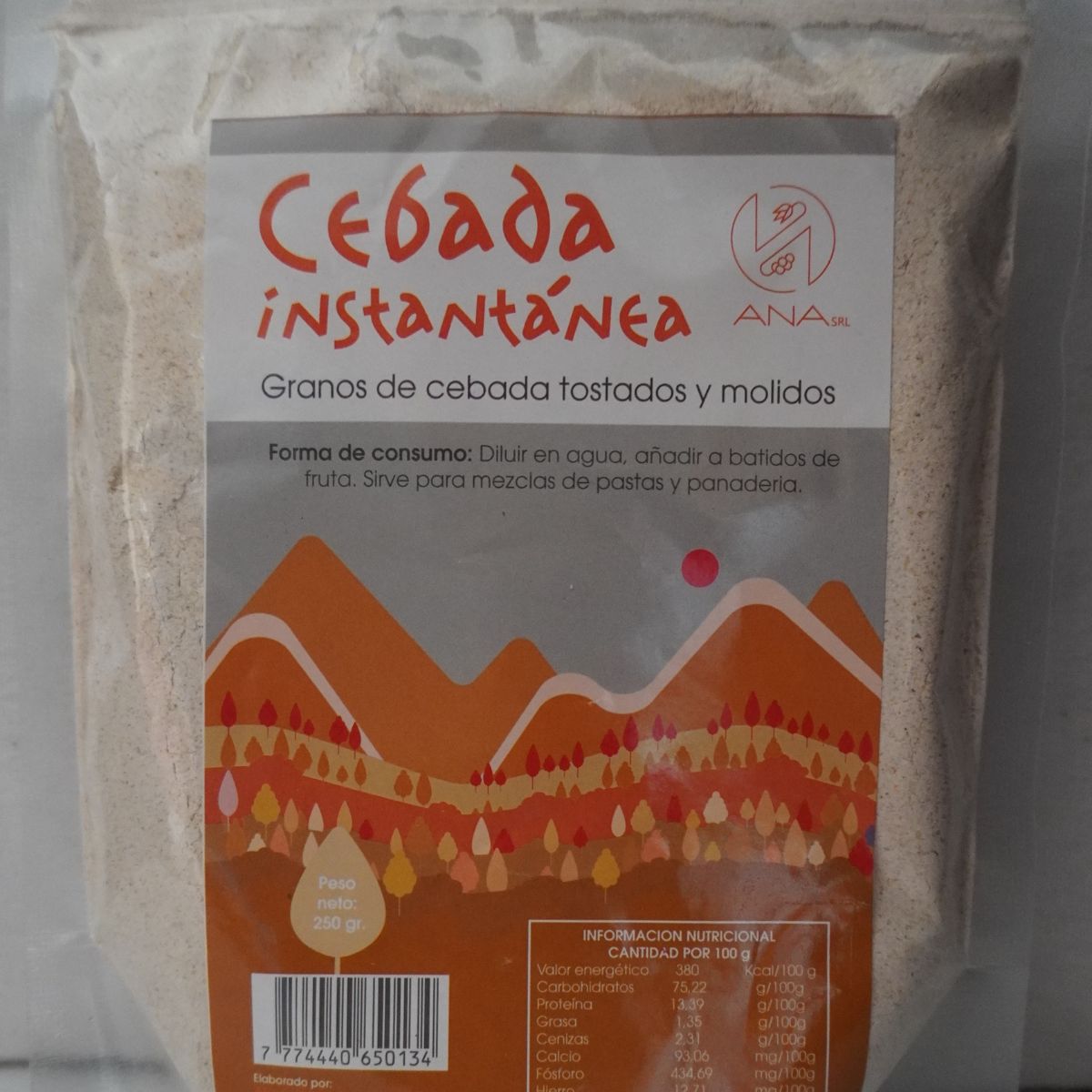 Cebada Instantánea (Pack de 3 unidades) - c/u 250 gr.