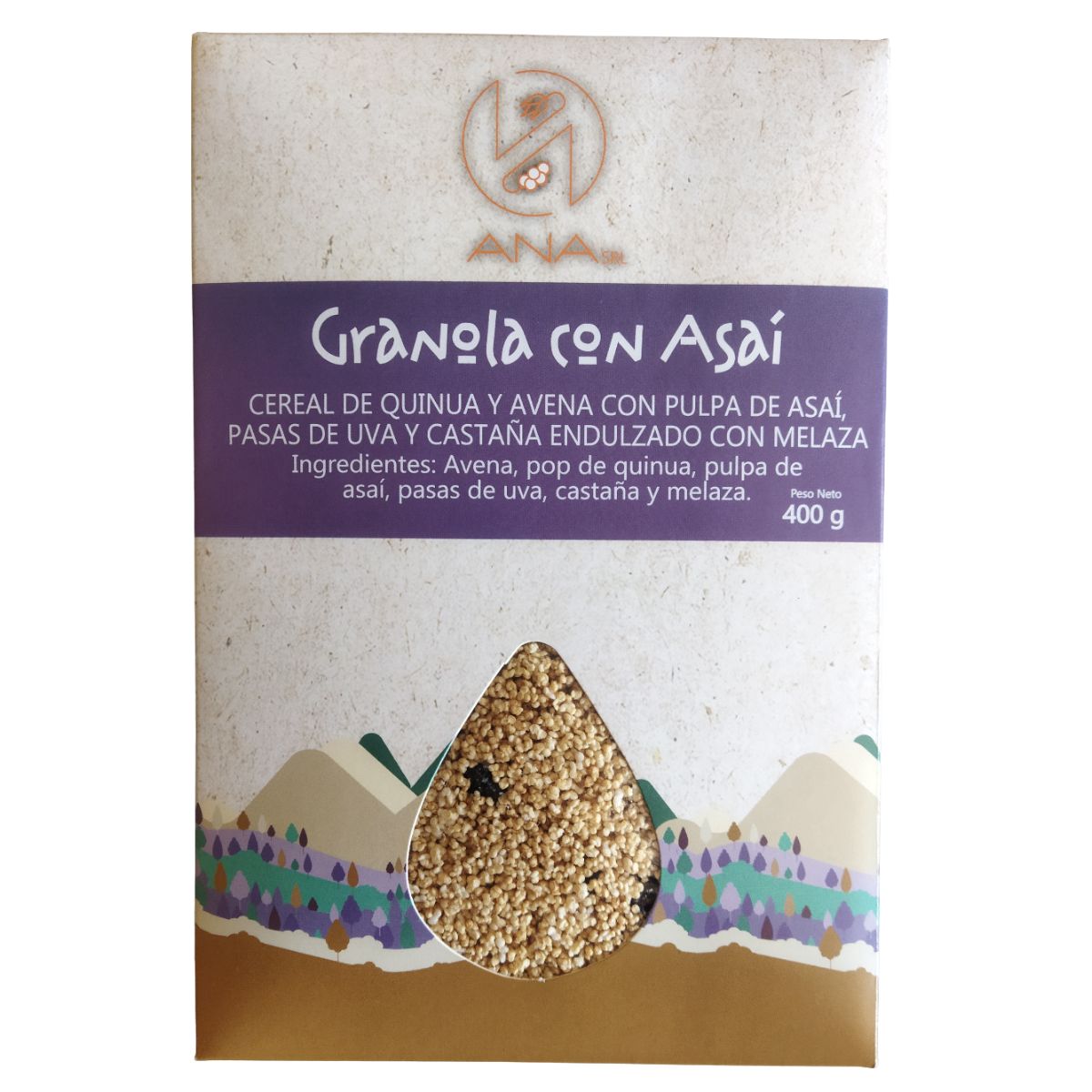 Granola con Asaí (Pack de 2 cajas) - c/u 400 gramos