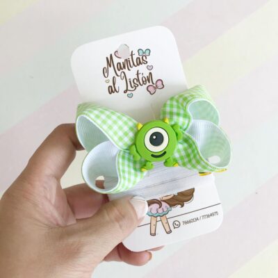 Vincha con Moño Monsters Inc.