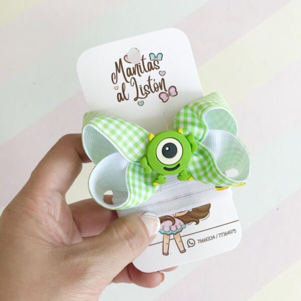 Vincha con Moño Monsters Inc.