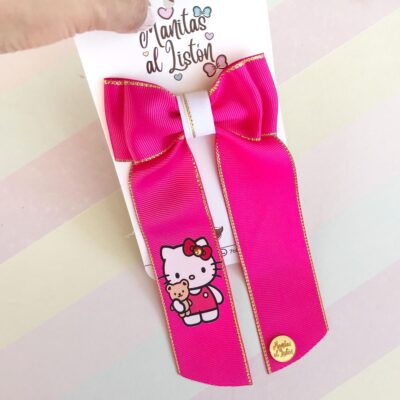 Moño largo para cabello – Hello Kitty
