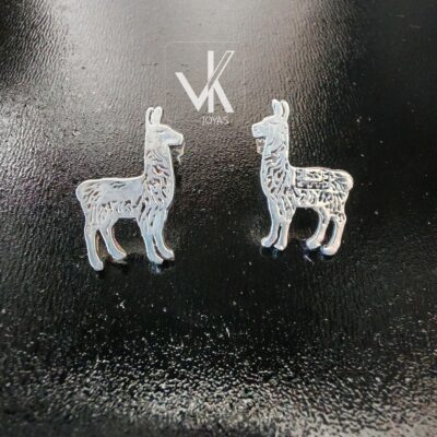 Aretes Llama Andina- Plata 925