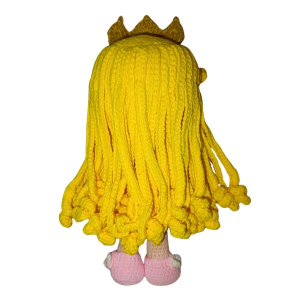 Amigurumi de Princesita Aurora de ensueño tejida a mano - Imagen 2