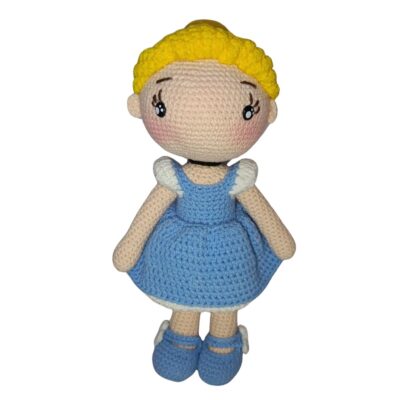 Amigurumi Princesita Cenicienta de ensueño tejida a mano