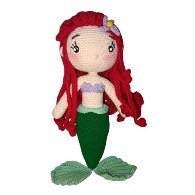 Amigurumi Princesita Ariel de ensueño tejida a mano