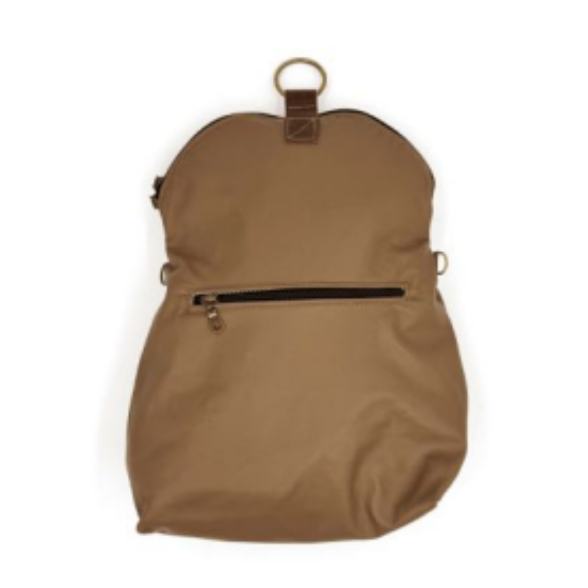 Relaxed Crossbody Backpack - CUERO - Imagen 3
