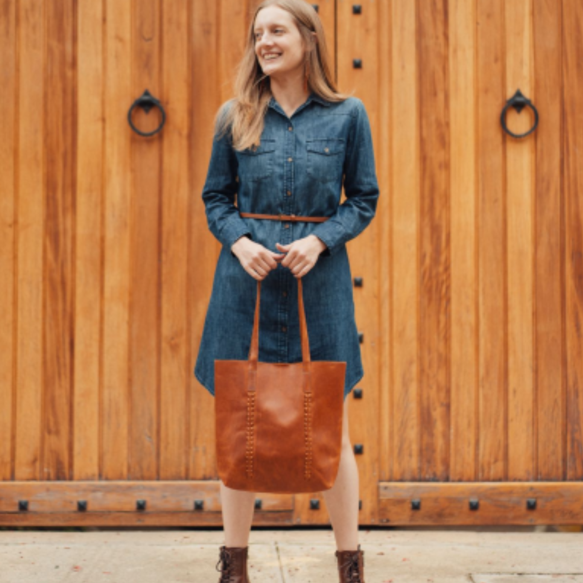 Double Dutch Tote - Cuero