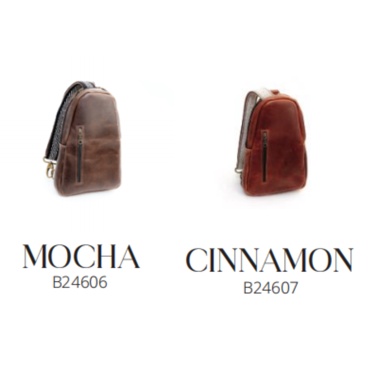 Sling Crossbody Backpack - CUERO - Imagen 3