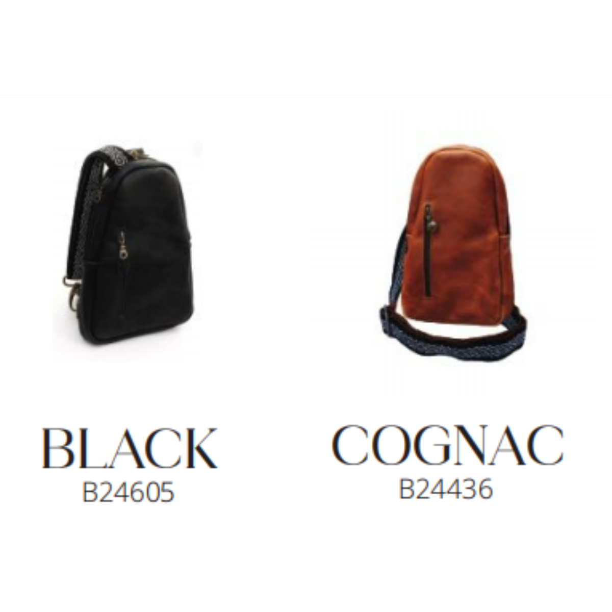Sling Crossbody Backpack - CUERO - Imagen 4