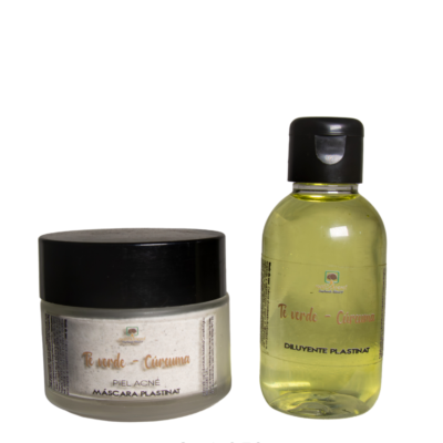 Plastinat para Piel Acné – Té Verde y Cúrcuma