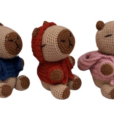 Amigurrumi de capibara