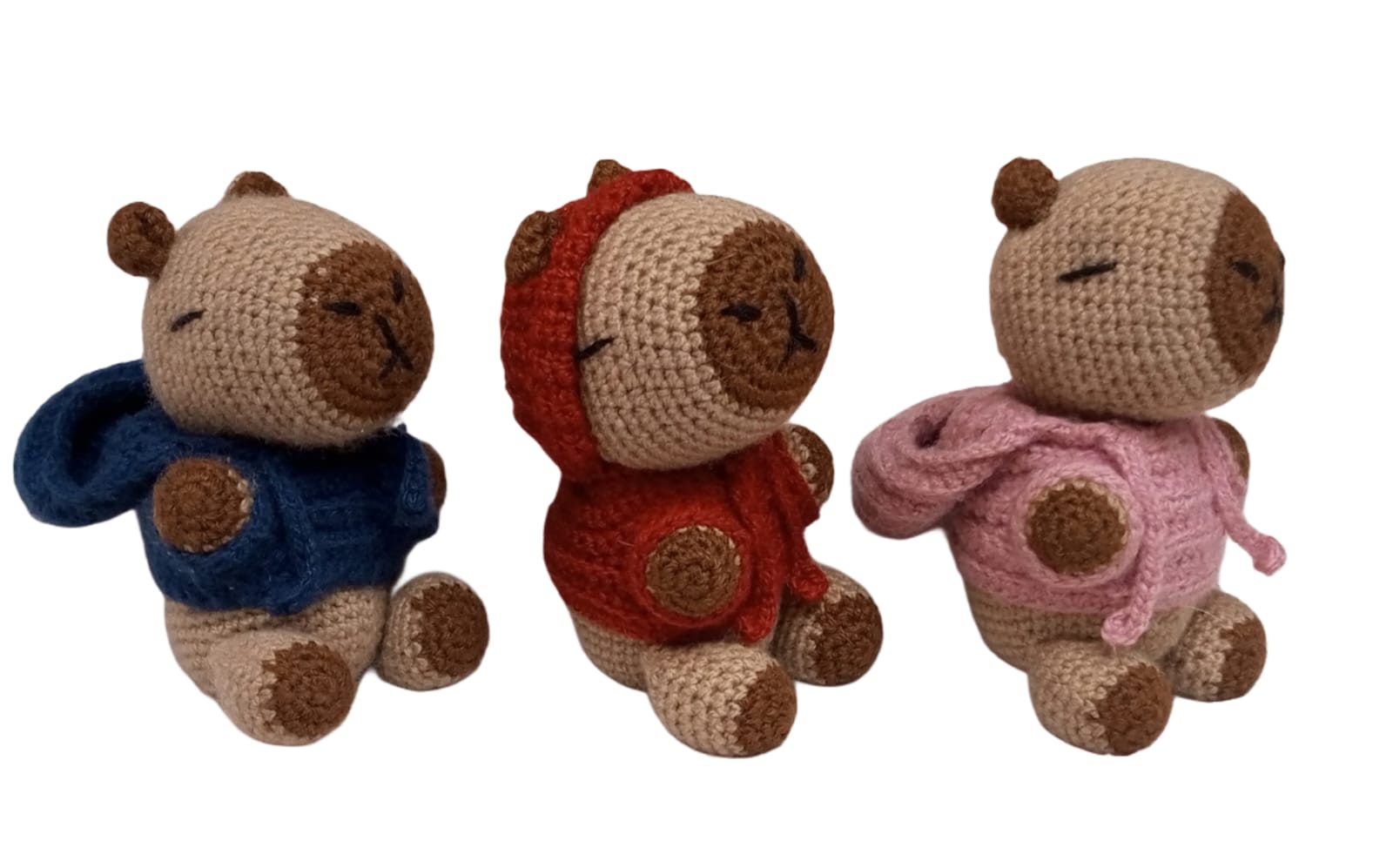 Amigurrumi de capibara