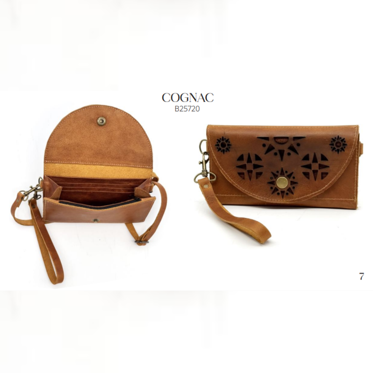 Sunrise Wallet With Strap - CUERO - Imagen 2