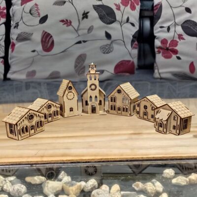 Villa Navideña Mediana