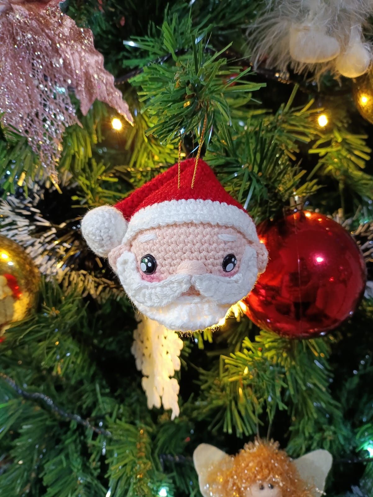 Esferas navideñas - Santa - Imagen 3